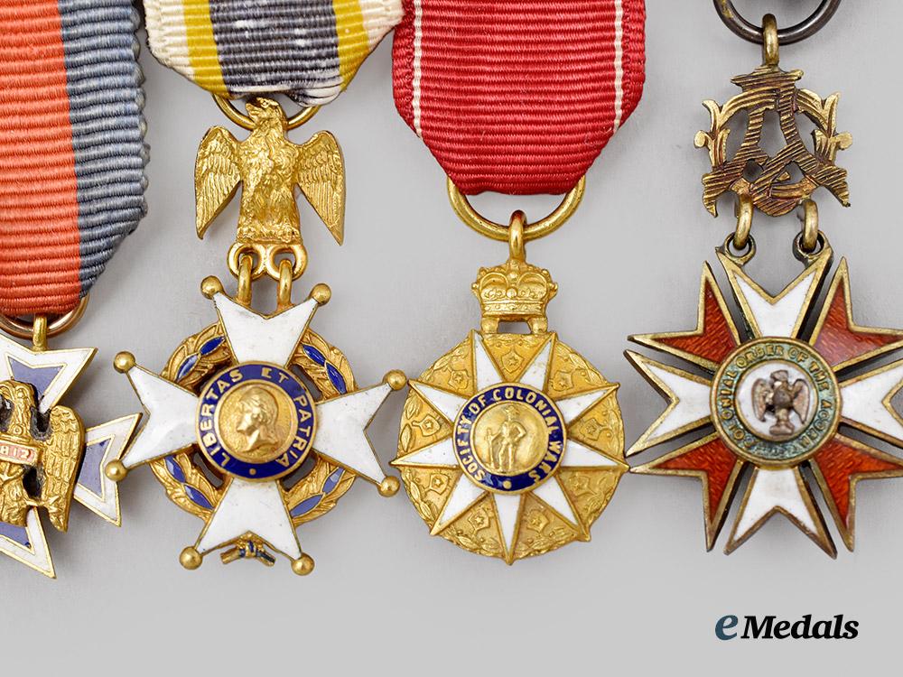 united_states._two_miniature_medalbars_belonging_to_franklin_marion_gentry_i_i___m_n_c3066
