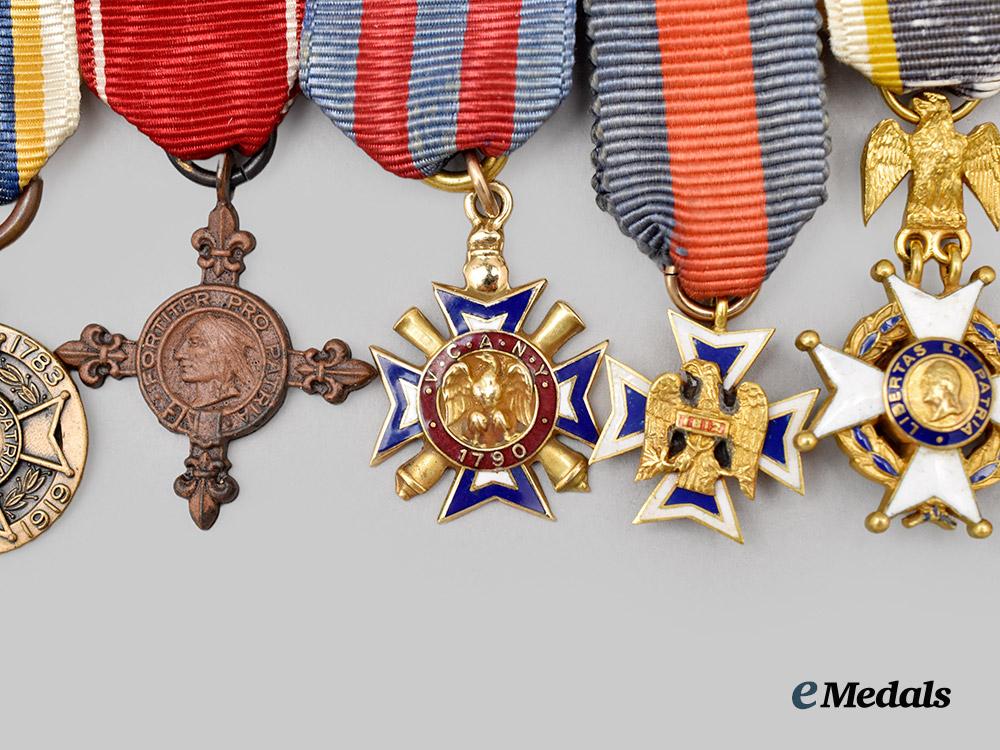 united_states._two_miniature_medalbars_belonging_to_franklin_marion_gentry_i_i___m_n_c3067