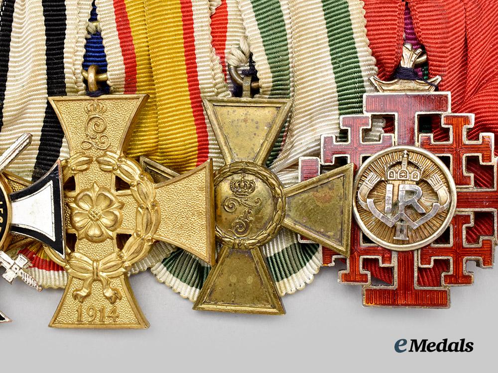 germany,_imperial._a_fine_order_and_medal_bar_for_a_first_world_war_combatant_and_jerusalem_pilgrim___m_n_c3070