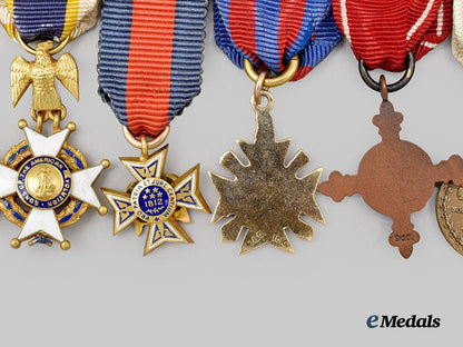 united_states._two_miniature_medalbars_belonging_to_franklin_marion_gentry_i_i___m_n_c3072