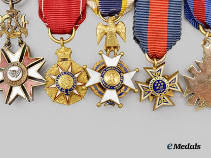 united_states._two_miniature_medalbars_belonging_to_franklin_marion_gentry_i_i___m_n_c3073