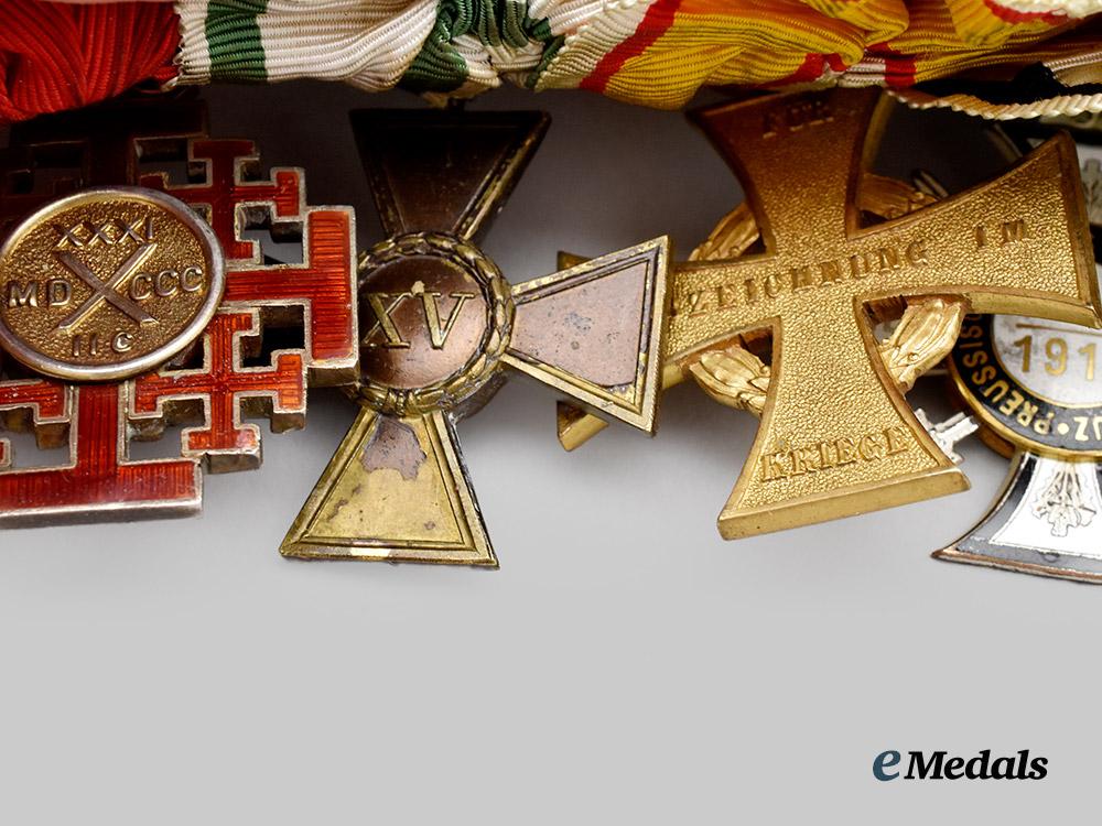 germany,_imperial._a_fine_order_and_medal_bar_for_a_first_world_war_combatant_and_jerusalem_pilgrim___m_n_c3074