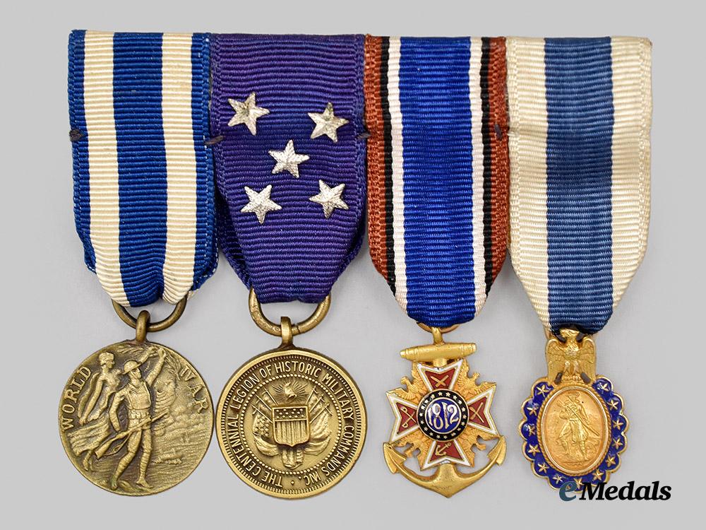 united_states._two_miniature_medalbars_belonging_to_franklin_marion_gentry_i_i___m_n_c3076