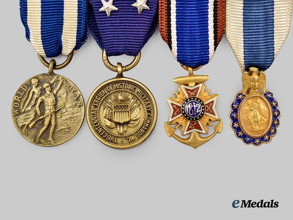 united_states._two_miniature_medalbars_belonging_to_franklin_marion_gentry_i_i___m_n_c3081