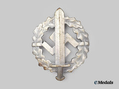 Germany, SA. A Sports Badge, Silver Grade, by Werner Redo