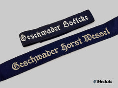 Germany, Luftwaffe. A Pair of Commemorative Honour Cuff Titles