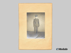 Germany, SS. A Studio Portrait of a Waffen-SS Unterscharführer in Norway
