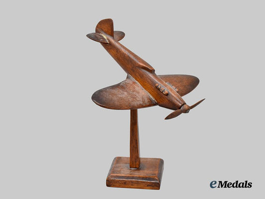 germany,_wehrmacht._a_trench_art_model_spitfire_hand-_carved_by_a_german_p_o_w___m_n_c3111