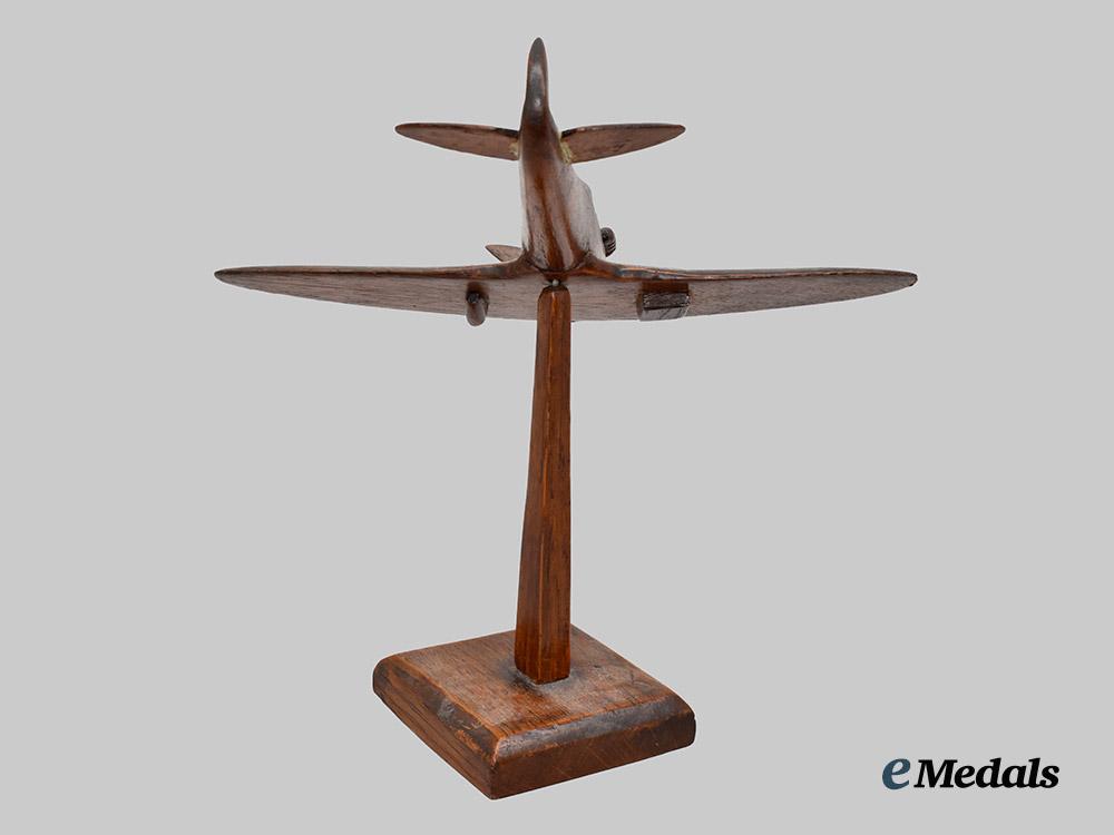 germany,_wehrmacht._a_trench_art_model_spitfire_hand-_carved_by_a_german_p_o_w___m_n_c3112