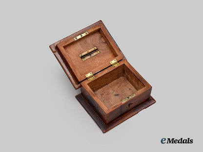 germany,_imperial._a_trench_art_money_box_carved_by_a_german_p_o_w_in_bermuda___m_n_c3128