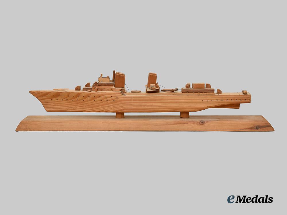 germany,_wehrmacht._a_model_battleship_hand-_carved_in_gravenhurst_p_o_w_camp___m_n_c3137