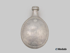 Russia, Imperial. A Trench Art Canteen Dedicated to a German Guard by a Russian POW