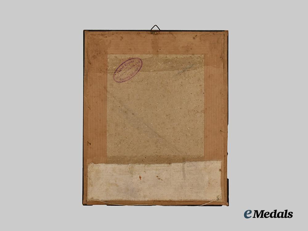 germany,_luftwaffe._a_framed_luftnachrichten-_regiment_afrika_unit_crest___m_n_c3157