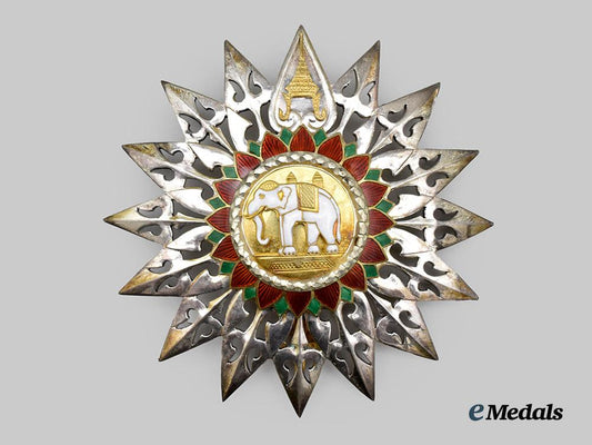 thailand,_kingdom._a_most_exalted_order_of_the_white_elephant,_i._class_star,_c.1945___m_n_c3159