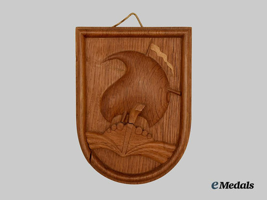germany,_kriegsmarine._a13th_u-_boat_flotilla_trench_art_plaque___m_n_c3160