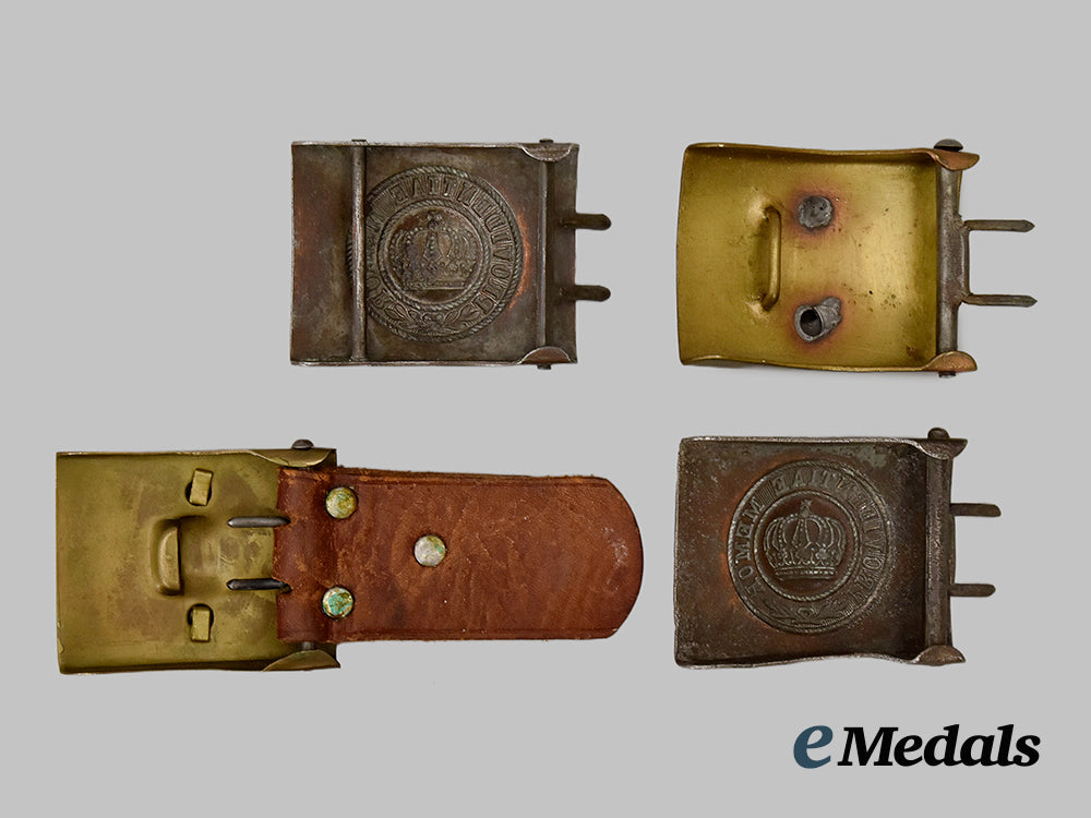 germany,_imperial._a_mixed_lot_of_army_belt_buckles___m_n_c3186