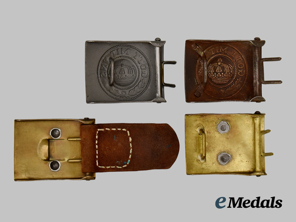 germany,_imperial._a_mixed_lot_of_army_belt_buckles___m_n_c3193