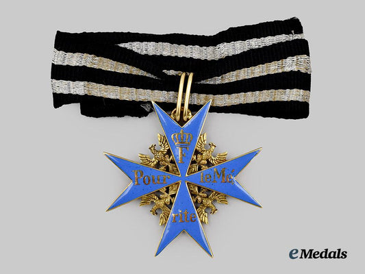 germany,_imperial._a_pour_le_mérite_in_gold,_collector’s_copy_dedicated_to_general_ernst_von_hoeppner_by_rothe,_c.1960___m_n_c3198