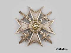 Germany, Wehrmacht. A Spanish Cross, Silver Grade, by C.F. Zimmermann