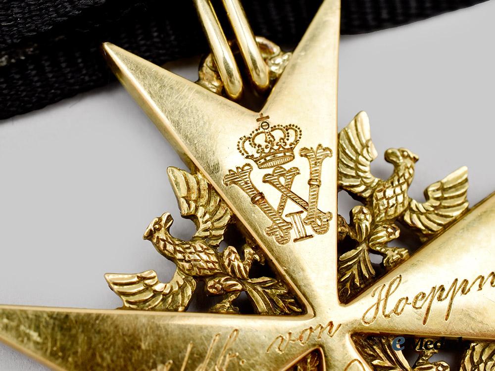 germany,_imperial._a_pour_le_mérite_in_gold,_collector’s_copy_dedicated_to_general_ernst_von_hoeppner_by_rothe,_c.1960___m_n_c3202