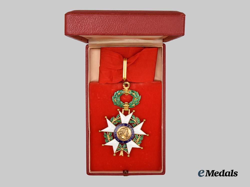 france,_fifth_republic._an_order_of_the_legion_of_honour,_commander_in_case,_c.1960___m_n_c3222