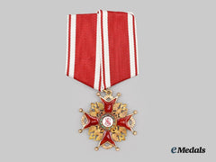 Russia, Imperial. An Order of St. Stanislaus, III Class in Gold