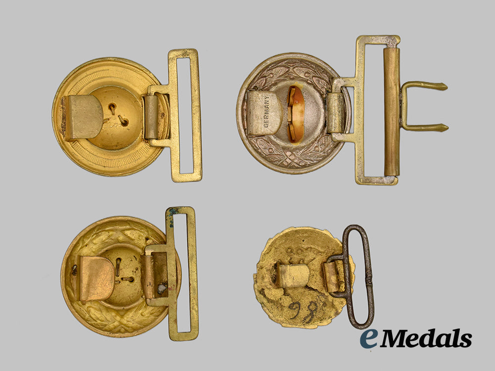 germany,_imperial._a_mixed_lot_of_belt_buckles_for_officers___m_n_c3243