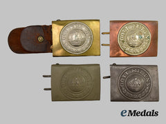 Germany, Imperial. A Mixed Lot of Army Belt Buckles