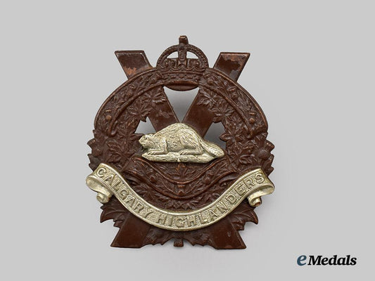 canada,_commonwealth._a_calgary_highlanders_cap_badge___m_n_c3253
