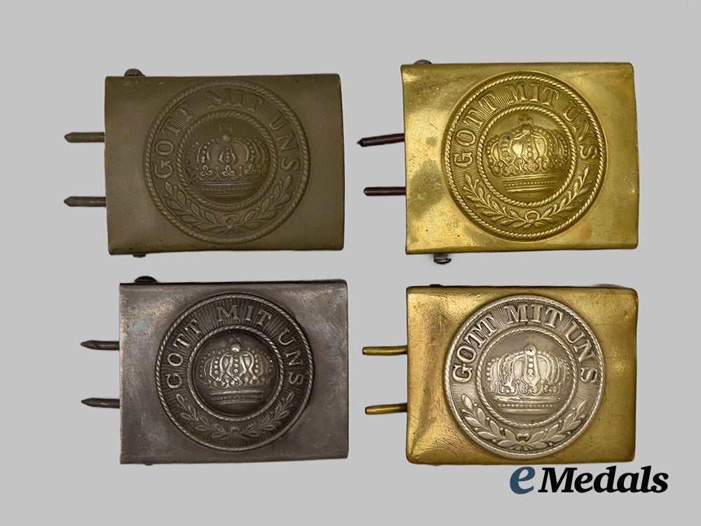 germany,_imperial._a_mixed_lot_of_army_belt_buckles___m_n_c3279