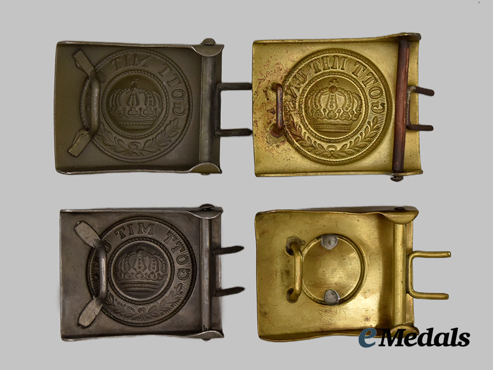 germany,_imperial._a_mixed_lot_of_army_belt_buckles___m_n_c3280