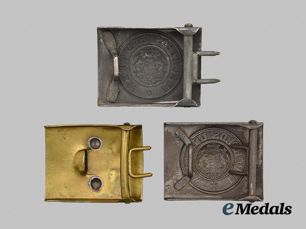 württemberg,_kingdom._a_lot_of_army_belt_buckles___m_n_c3290