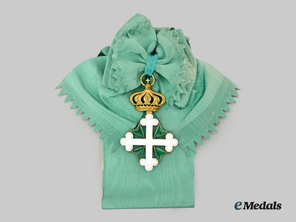 italy,_kingdom._an_order_of_saint_maurice_and_lazarus_grand_cross_set,_c.1916___m_n_c3302