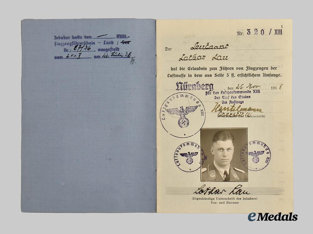 germany,_luftwaffe._an_extensive&_highly_detailed_document&_photo_collection_to_major_lothar_lau___m_n_c3324