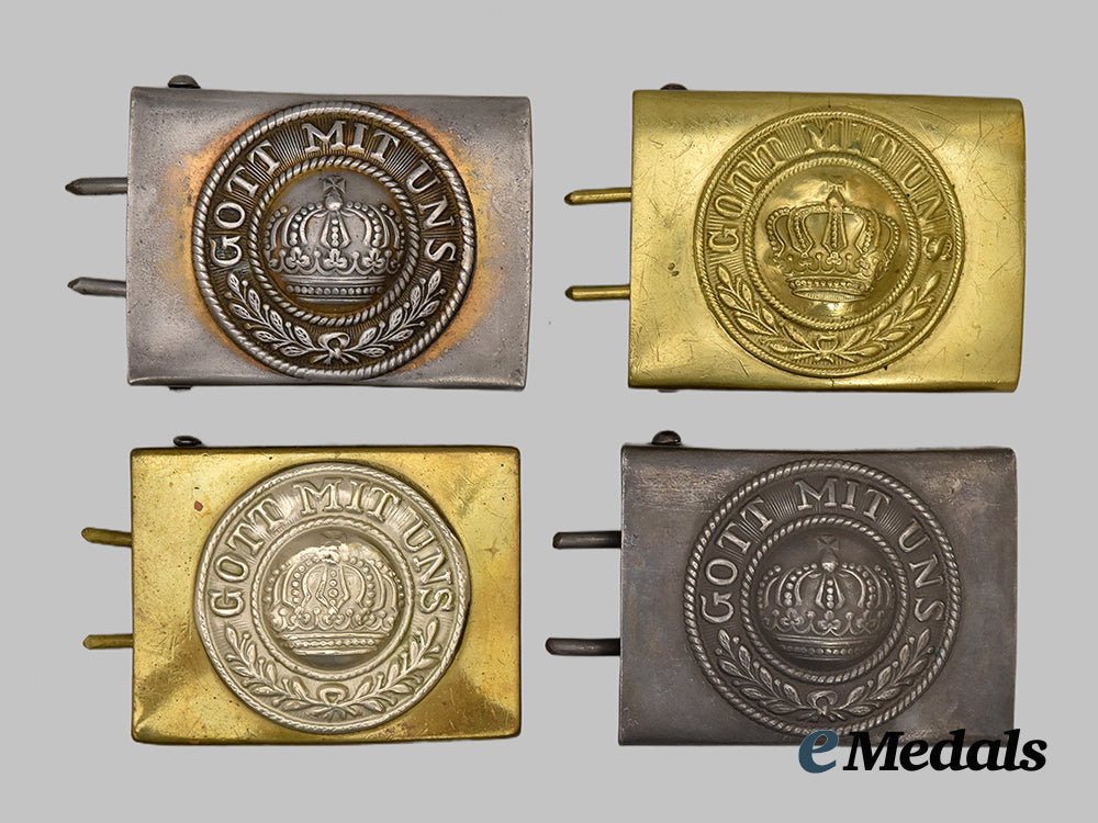 germany,_imperial._a_mixed_lot_of_army_belt_buckles___m_n_c3337