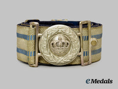 Bavaria, Kingdom. An Army Officer’s Buckle and Brocade