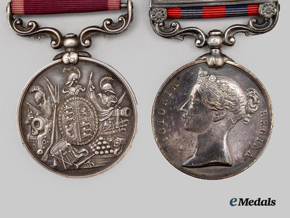 united_kingdom._a_pair_to2634_private_w._jew,_worcestershire_regiment–_india_general_service_medal1854(_burma1887–89_clasp)&_army_long_service_and_good_conduct_medal___m_n_c3346