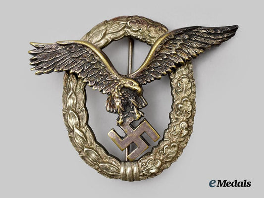 germany,_luftwaffe._a_pilot’s_badge,_by_c._e._juncker___m_n_c3371