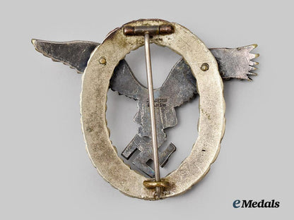 germany,_luftwaffe._a_pilot’s_badge,_by_c._e._juncker___m_n_c3373