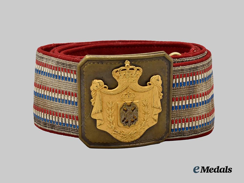 serbia,_kingdom._an_officer’s_dress_belt_with_buckle,_c.1905___m_n_c3376