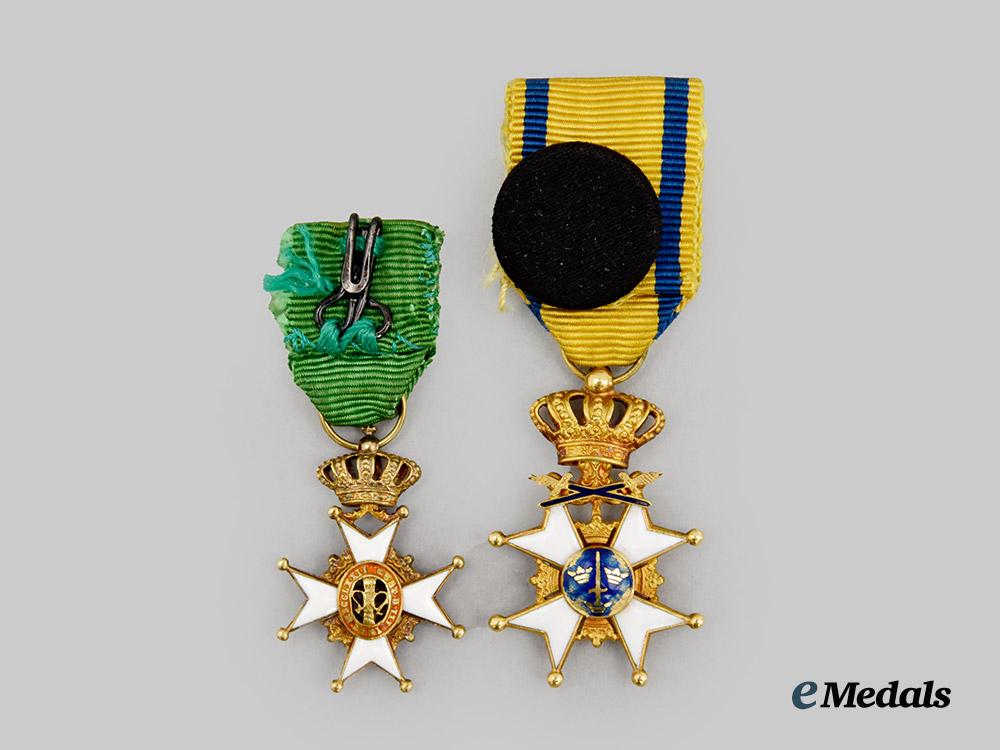 sweden,_kingdom._a_pair_of_swedish_miniature_medals___m_n_c3426