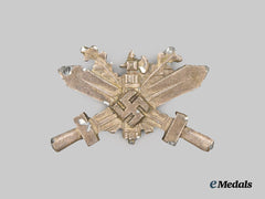 Italy, Kingdom. An Honour Badge of Italian Personnel Training in Germany, Silver Grade