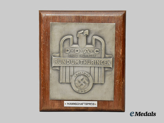 germany,_third_reich._a1936_german_automobile_club_thuringia_race_victorious_team_plaque___m_n_c3431