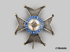 Spain, Kingdom. A Military Order Of San Fernando, Breast Star