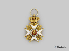 Norway, Kingdom. A Miniature Order of St. Olav, Knight, in Gold