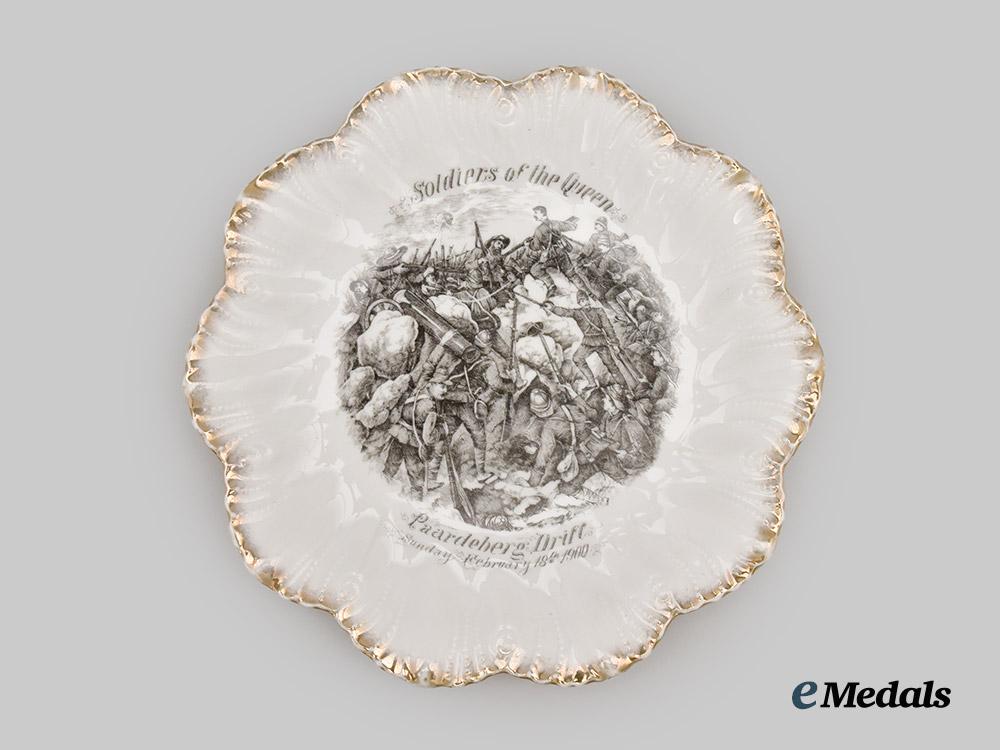 canada,_dominion._a_battle_of_paardeberg_commemorative_plate,_with_newspaper_extract___m_n_c3474