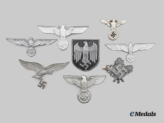 germany,_third_reich._a_mixed_lot_of_cap_insignia___m_n_c3476