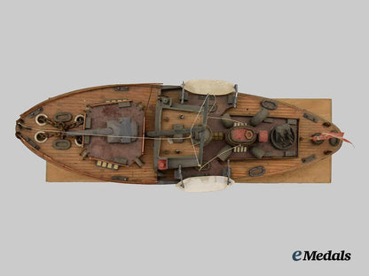 germany,_kriegsmarine._a_p_o_w_camp_art_model_merchant_ship___m_n_c3496
