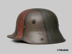 Germany, Imperial. A Model 1916 Camouflage Steel Helmet, by Eisenhüttenwerke Thale