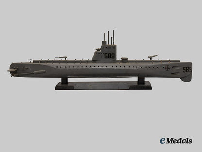 germany,_kriegsmarine._a_p_o_w_trench_art_model_u-_boat___m_n_c3499